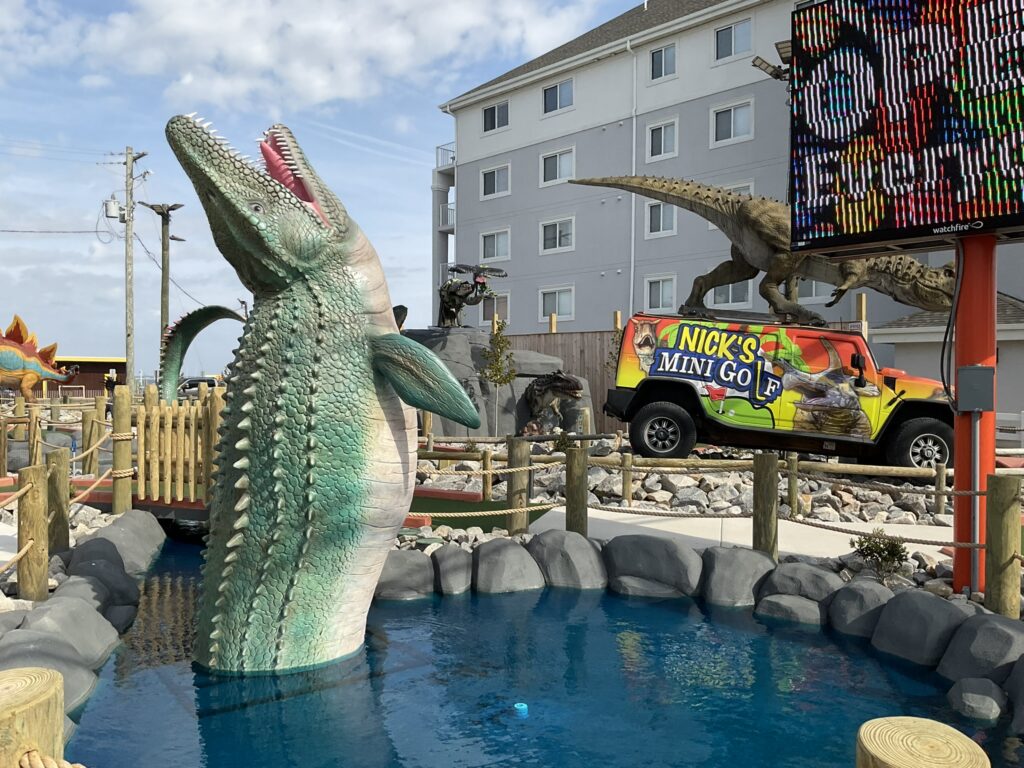 Nick’s Dino Golf project photo