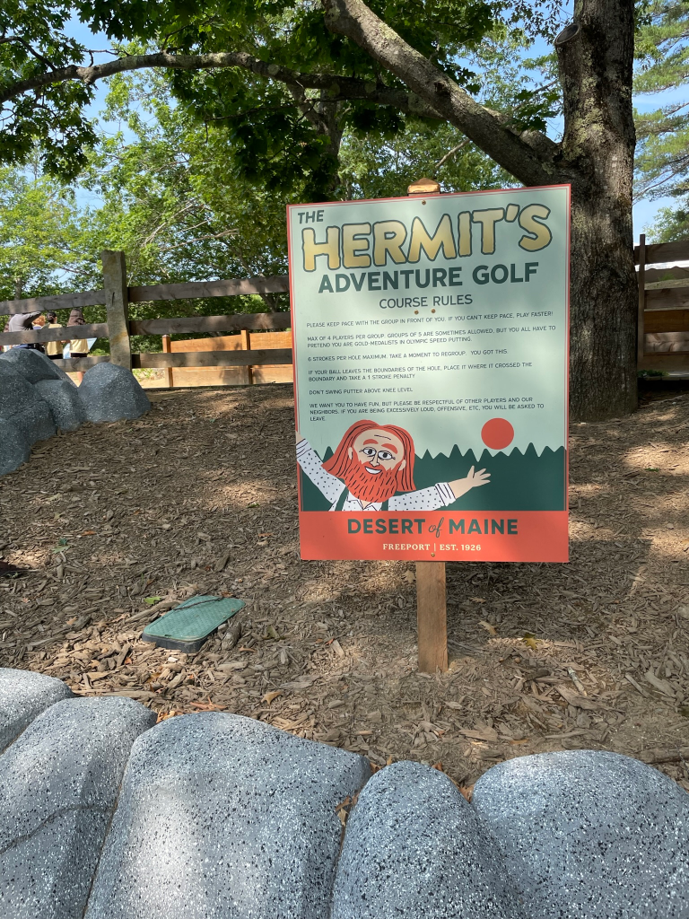 The Hermit’s Adventure Golf – Freeport, ME