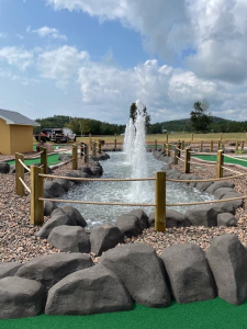 Black Beach Mini Golf – Silver Bay, MN