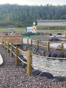 Black Beach Mini Golf – Silver Bay, MN